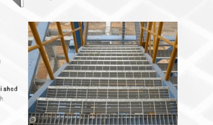 stainless steel grating stair treads