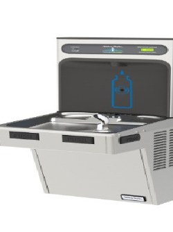 Wall mounted drinking water cooler