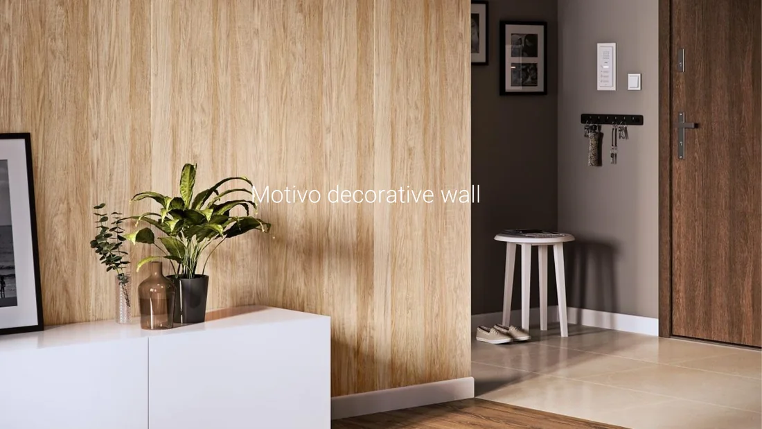 Motivo decorative wood wall