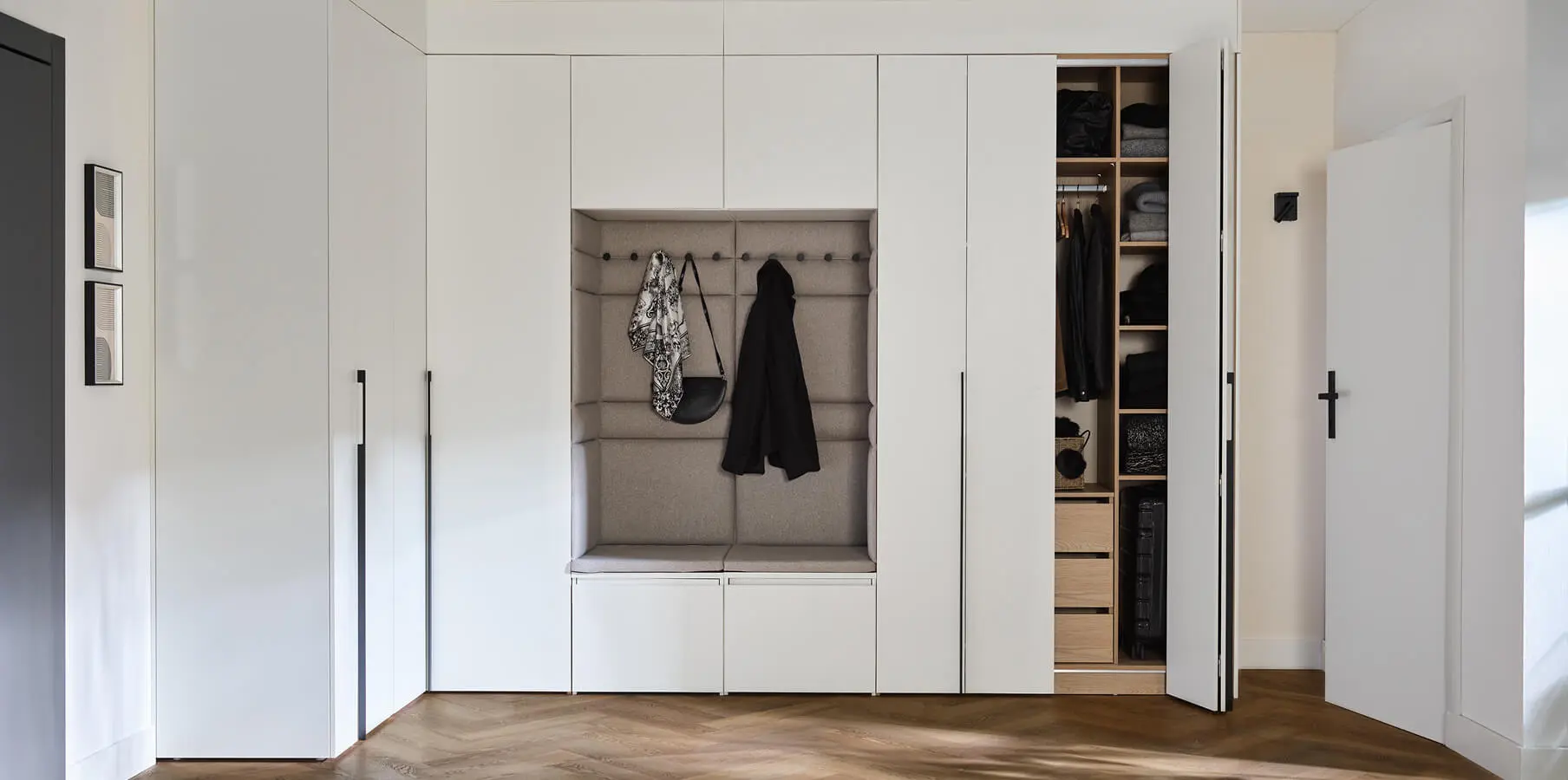 VOX built in wardrobe storage system
