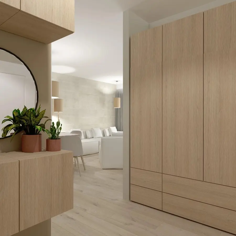VOX wardrobe interior organisation